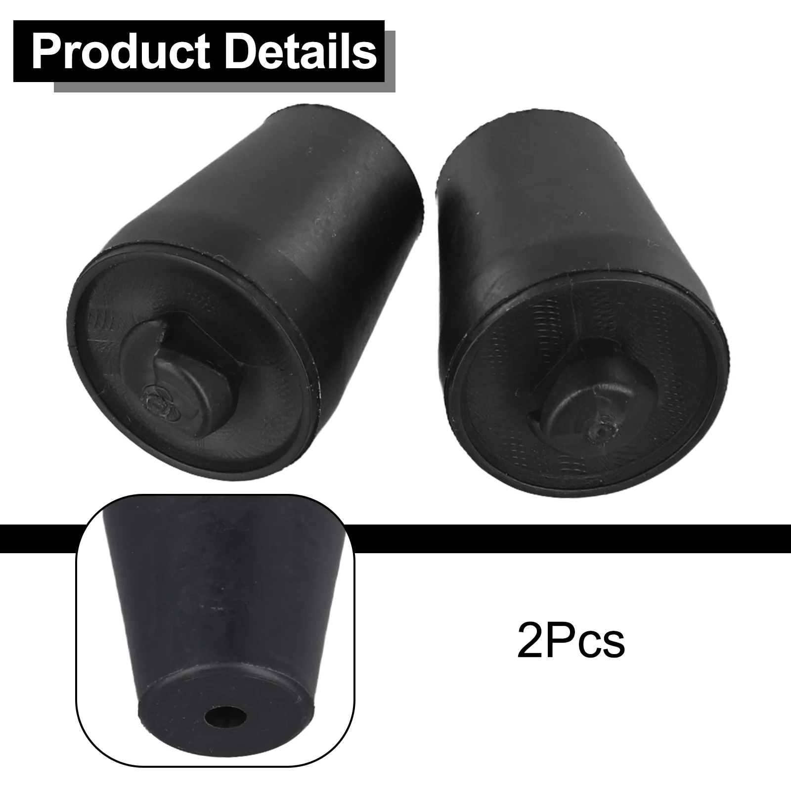

Back Door Rubber Stop Cushion 672930R020 for Toyota For RAV4 2009 2012 2 Pieces Set Compatible with Cruiser 2007 2014