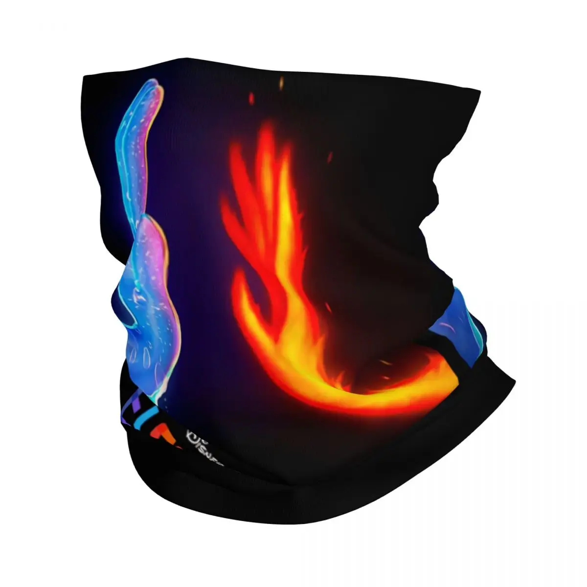 Custom Elemental Film Winter Headband Neck Warmer Men Women Hiking Running Tube Scarf Ember Lumen Face Bandana Gaiter