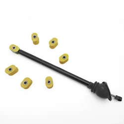 1-4Pcs Car Door Brake Hinge Check Strap Replacement Durable Rubber Bush Bushings For BMW 7 Series E65 E66 E67 Accessories