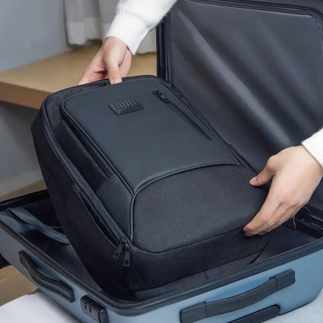 Xiaomi 90FUN ransel perjalanan bisnis, tas Laptop 15.6 inci tas sekolah tas ransel sekolah tas punggung fungsi 33L