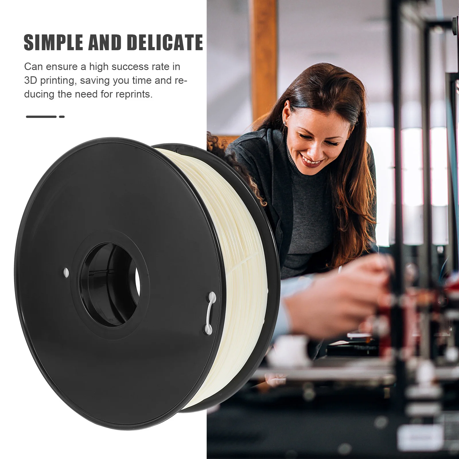 

3D Printer Filament Asa Uv Resistant Durable 3D Printing Material High Quality Printer Supply Filament 1.75 Asa Fillament