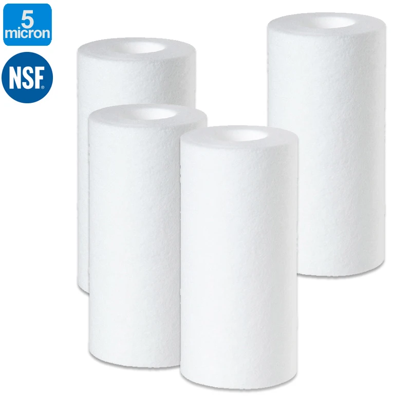 12Pack Polypropylene PP Sediment 5 Micron P5-478 Water Filter Cartridge