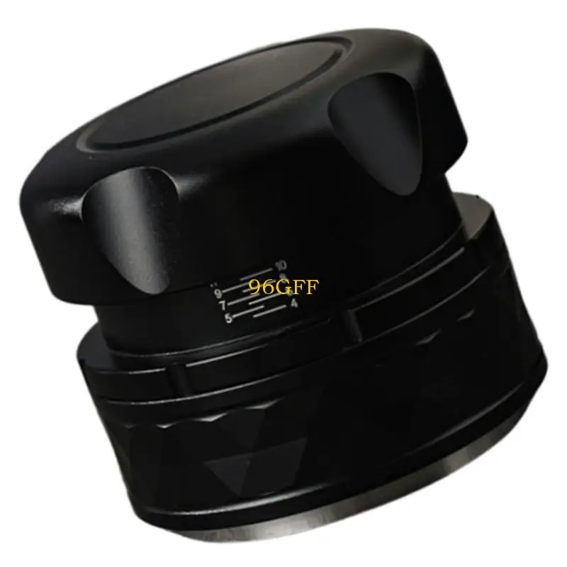 96GF Espresso Accessories 51MM Coffee Tamper Station Tool Calibrated Distributor for Machine Hand Tampers Stainless Steel