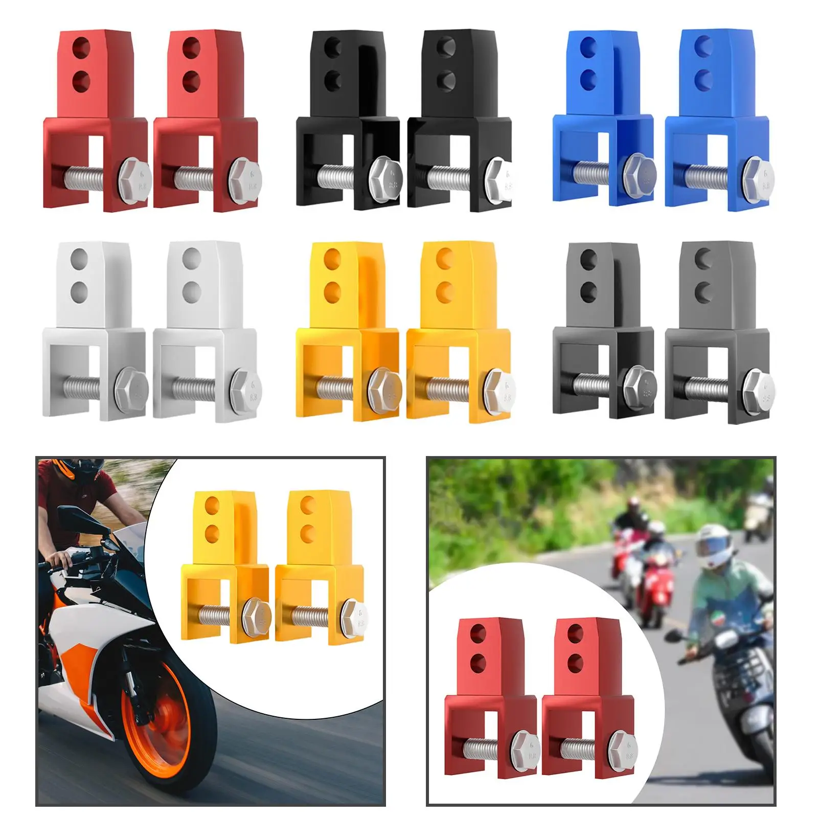 2 шт. адаптер для удлинения высоты, удлинитель заднего амортизатора мотоцикла, прямая замена, простая установка, удлинитель, коническая стойка