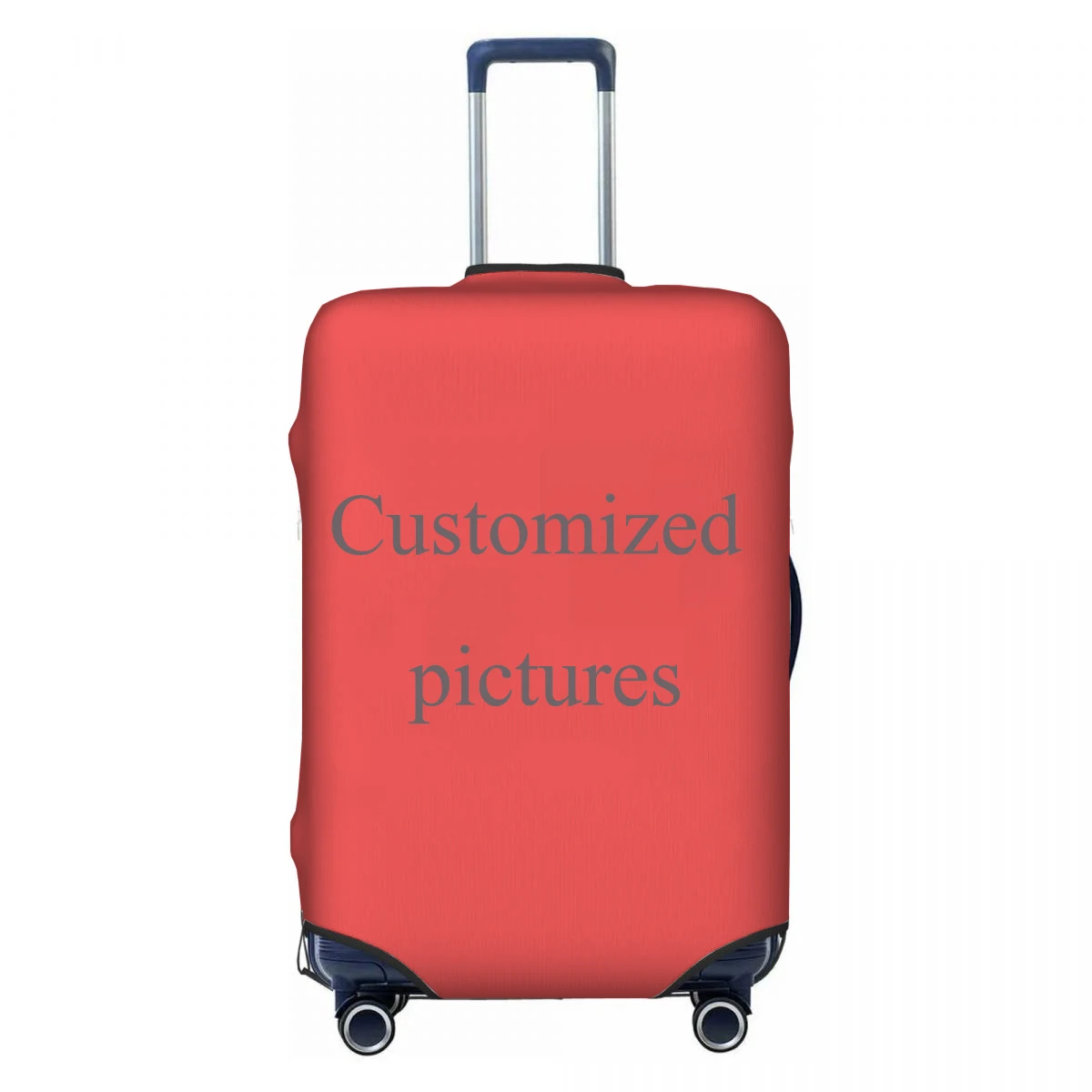 Customized personalized printed travel suitcase protective cover luggage dust cover featured accessories travel accessories