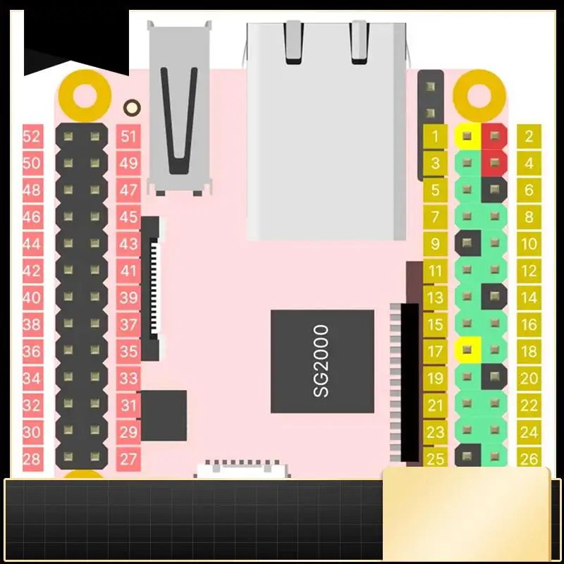 

Milk-V Duo S 512M-WIFI Development Board+STC Downloader+2MP Cam RISC-V Linux Wifi6/BT5 100Mbps Milk-V Duo S 512MB SG2000-N33R