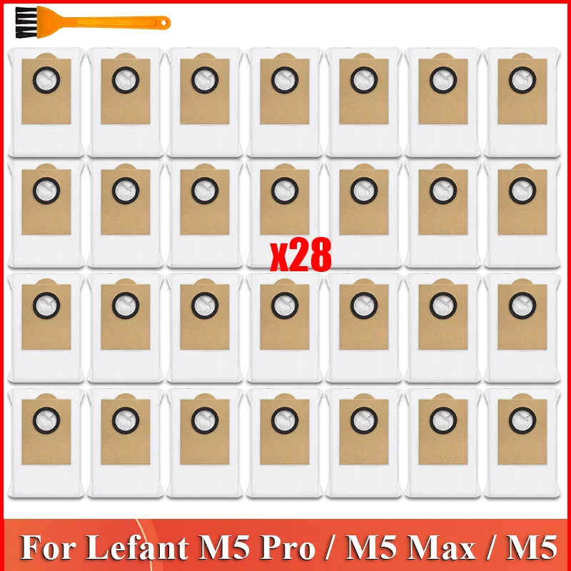 Staubbeutel für Lefant M5 Pro / M5 Max / M5 Staubsauger Zubehör Staubbeutel Ersatzteile