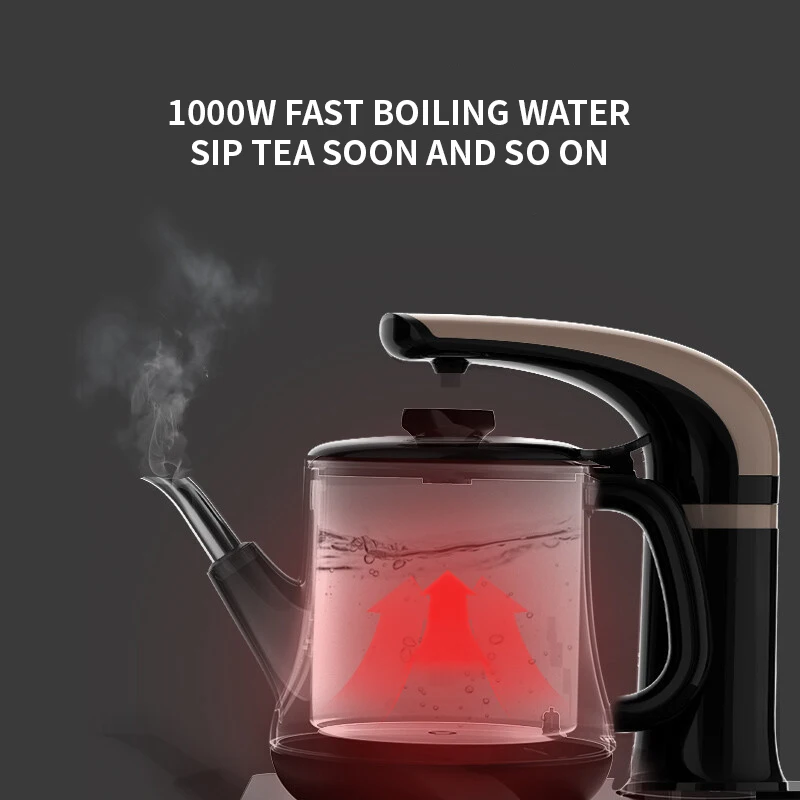 Electric kettle intelligent automatic water filling tea tray electric tea pot electric tea stove kettle tea set