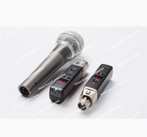 

WL-30XLR dynamic microphone wireless system transmitter receiver plug and play battery power supply