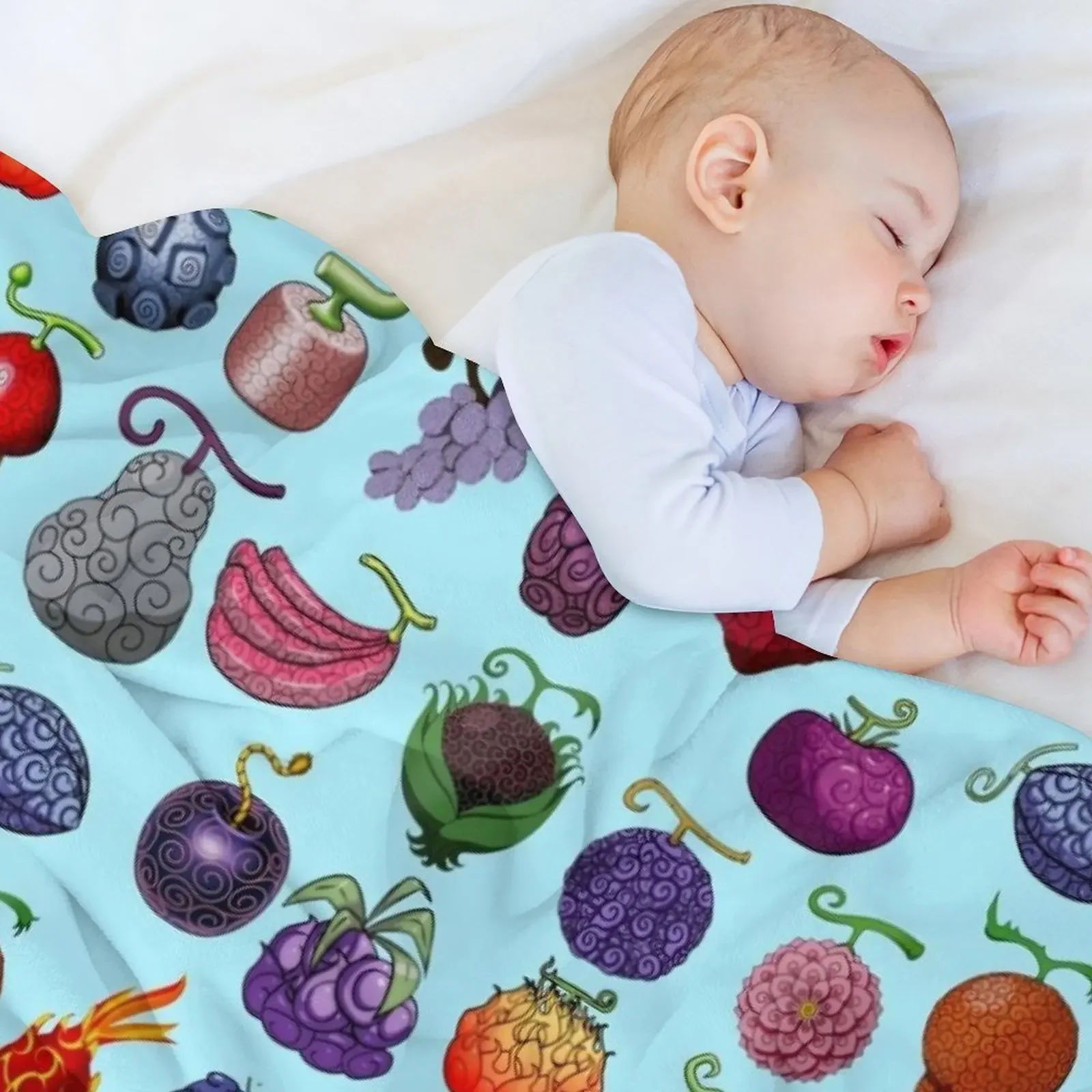 devil fruit pack Throw Blanket Kid'S Flannels decorative Decorative Sofa Blankets