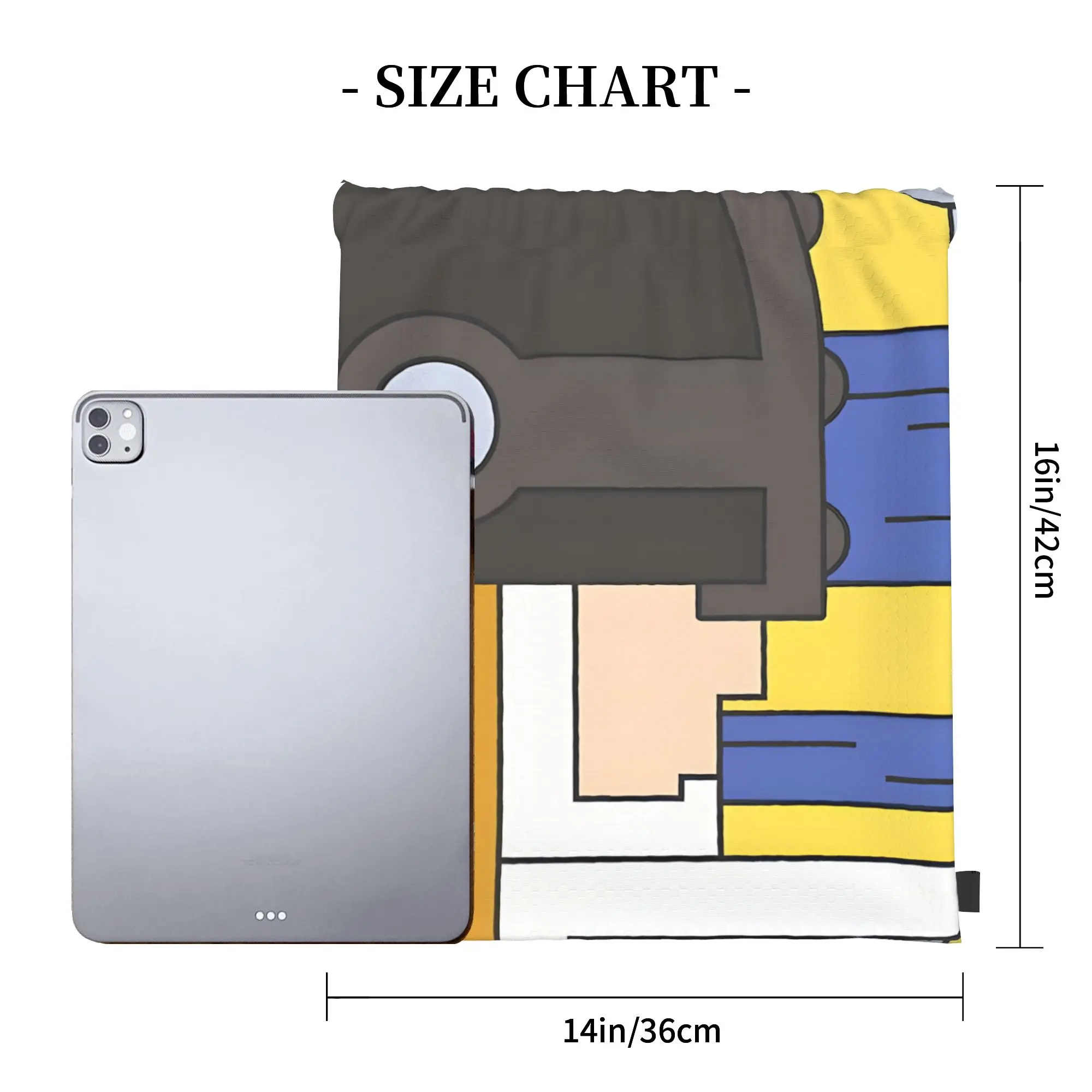 Angemon BANDAI Digimon Multi-function Pocket Men Women Storage Backpack Teenager Travel Bag Print Drawstring Bags view 4