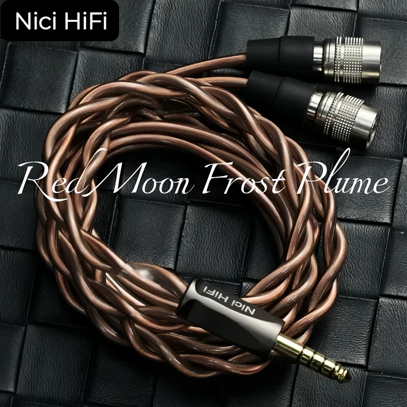 Nici HiFi-20 2 Core Headphone Cable For Dan Clark Audio Aeon Alpha Expanse Ether Stealth XLR 4.4mm 2m 3m Upgrade Balanced Cable