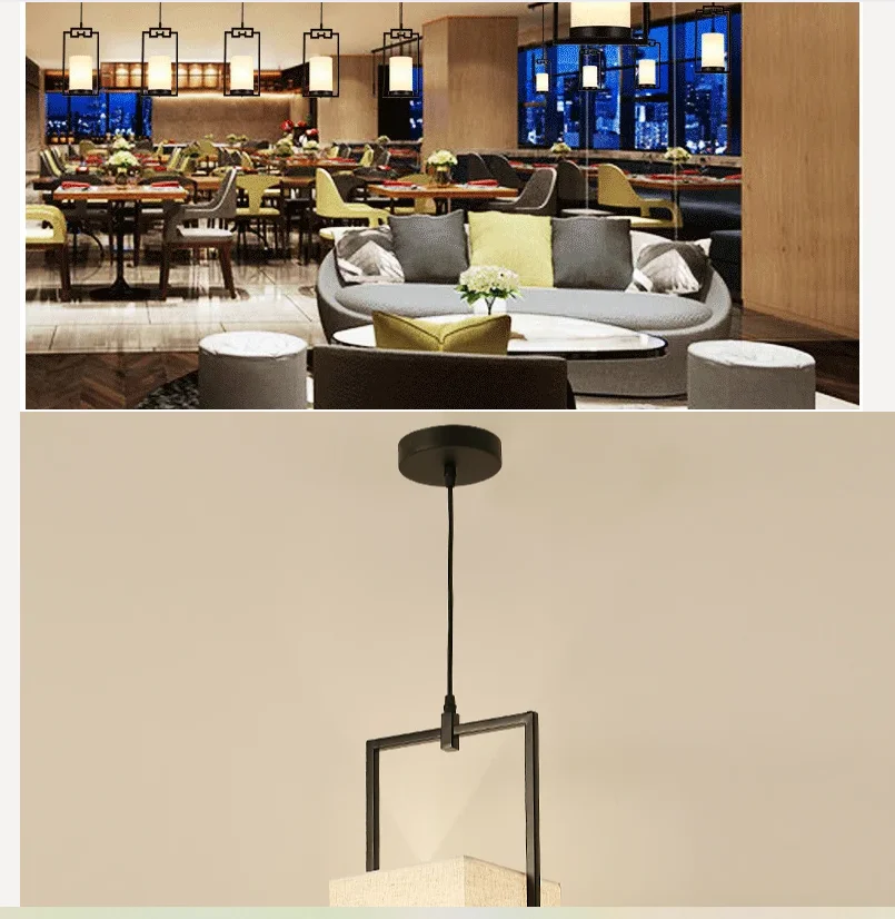 

Ресторан Zen, новый художественный учебный бар, домашняя маленькая люстра в китайском стиле, чайная комната, креативный подвесной стеклянный современный светодиодный светильник