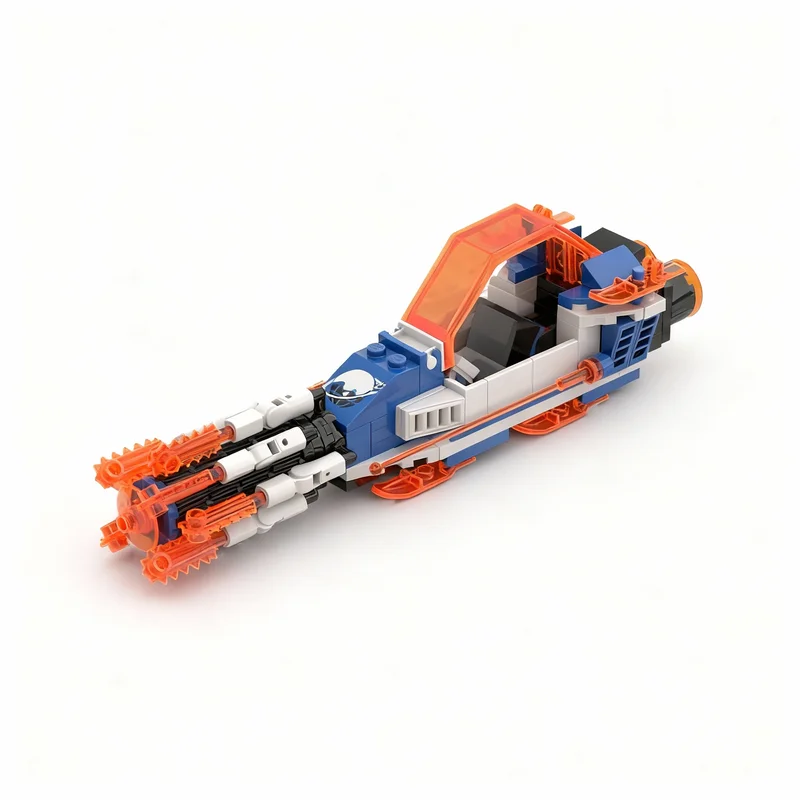 126pcs MOC Space Ice Planet - Ice Driller Model Toys Building Blocks Architecture Christmas Gift Birthday 3D Creative Assemble