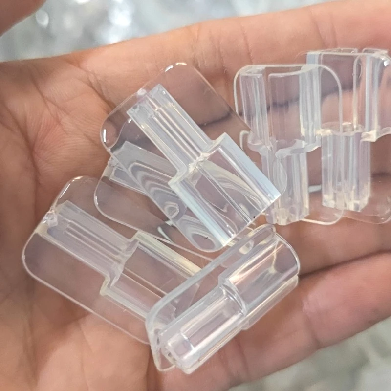10pcs Soft Silicone Charger Cable Winder Fast Charging Cable Protector Sleeve for IPhone Data Cord Clear Case Clip, Cord Hider view 2