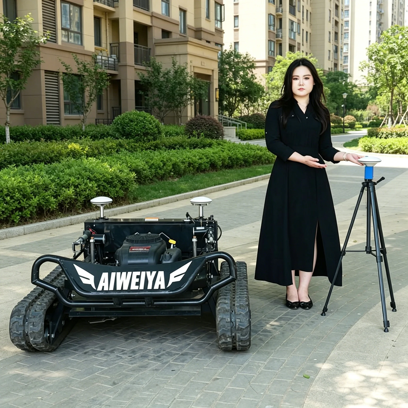 

Customized Intelligent Robot Lawn Mower Automatic Remote Control Lawn Mower For Farm Home