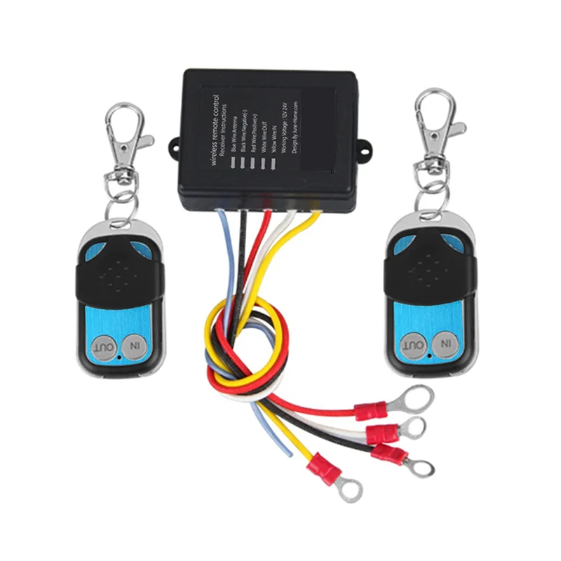 

High Quality Versatile Winch Remote Control Handset Kit For 12/24V For Jeep ATV-Wireless Electric Switch Controller