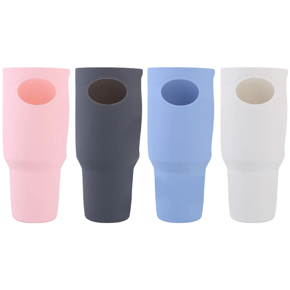 Silicone Tumbler Protector Boot Anti-Scratch Full Body Sleeve Case Non Slip Bottle Protective Cover for Stanley Cup Accessories