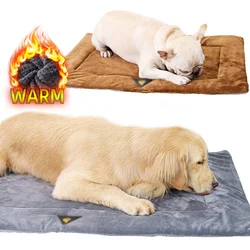 Self Heating Pet Pad Dog Bed Warmer Mat Flannel Puppy Mat Elderly Pets Cat Warmer Winter Thermal Supplies Waterproof Pads