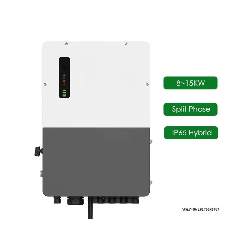 

MPPT Pure Sine Wave IP65 8kW 10kW 16kW 120V 240V US Split Phase 48Vdc Hybrid Solar Inverter