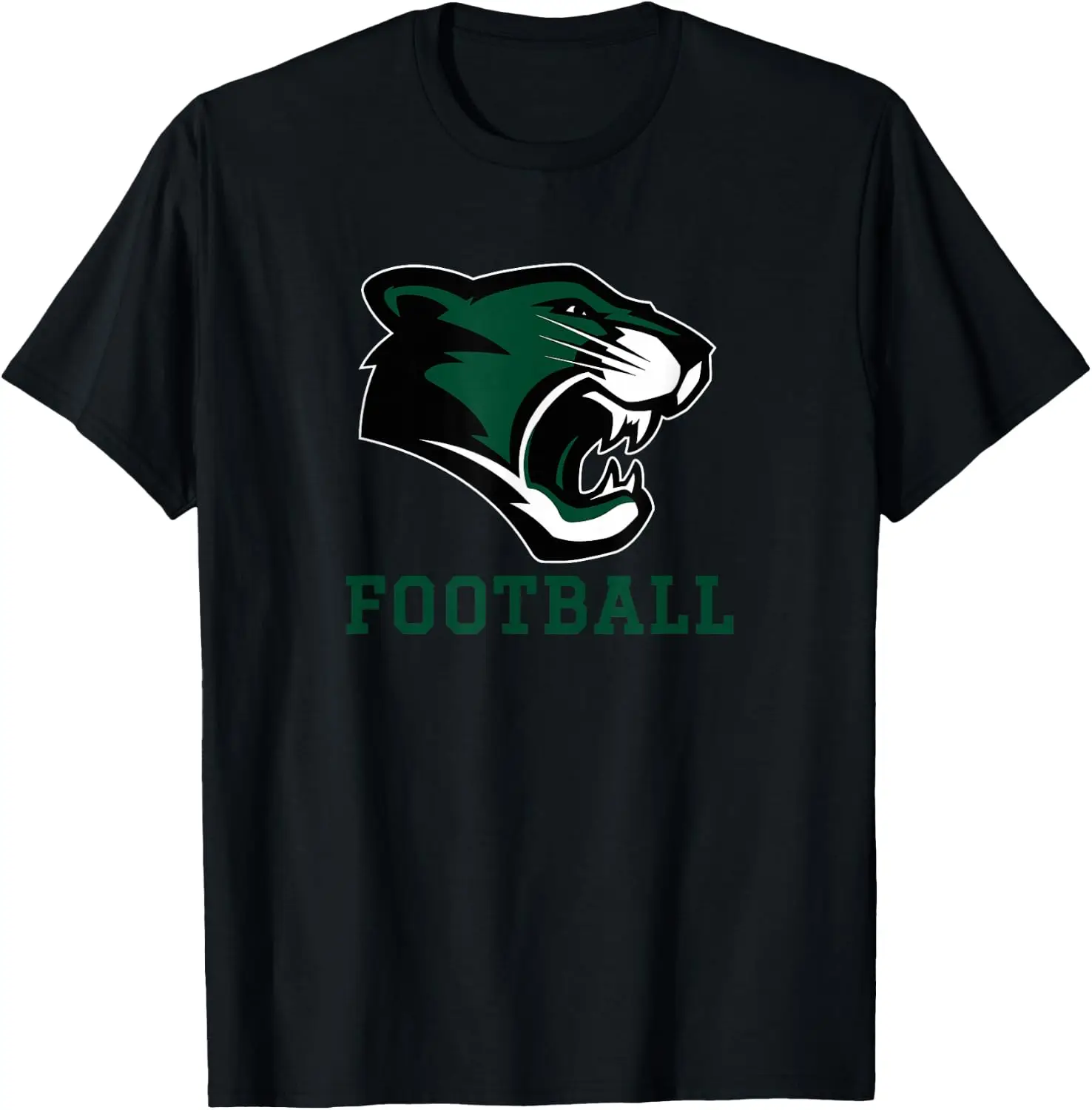 Palo Verde Logo Football T-Shirt Breathable, heavyweight pure cotton short-sleeve top—stylish, plus-size, and suitable for year-round wear with a sporty, casual vibe