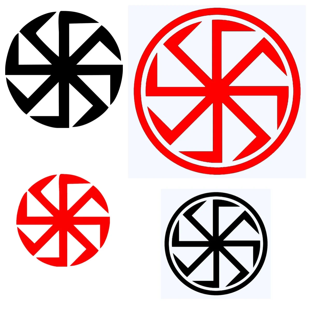 

Creative Kolovrat Amulet Slavic ValueCute Car Stickers Windshield Bumper Sunscreen Custom Printing Vinyl Decals Decorative