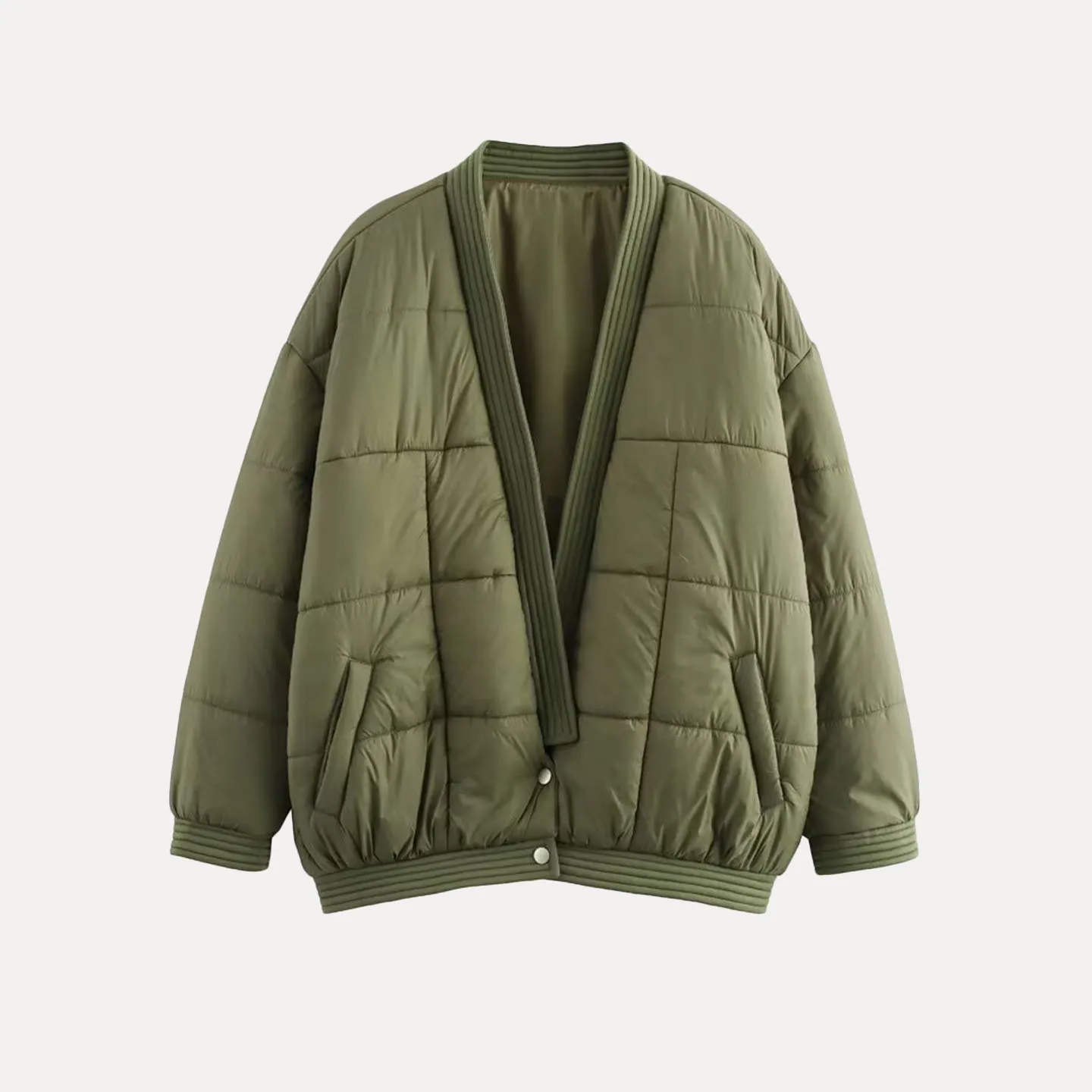 

2025 Autumn New Sle Women's Faion Personali Aosphere Commuting Versatile Simple Loose Long Sve Jaet Coat