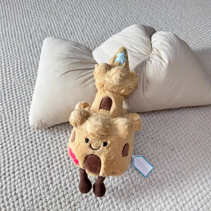 

Fun Sand Castle Beach Castle Accompany Soothing Doll Birthday Gift Doll Cute Creature Decompression