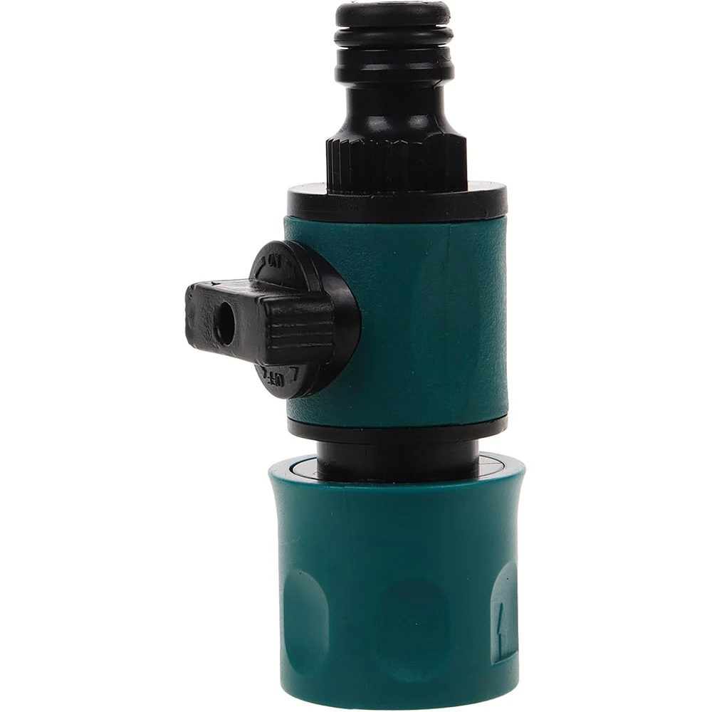

Garden Hose Pipe In-Line Faucet Tap Shut Off Valve Fitting Watering Irrigation Quick Connector With Valve Garden Gadget