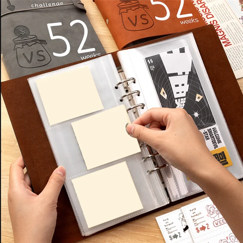 52Weeks Budget Binder Planner Cash Envelopes For Couple's Challenge To Save Money Cash Deposit Organizer Imitation