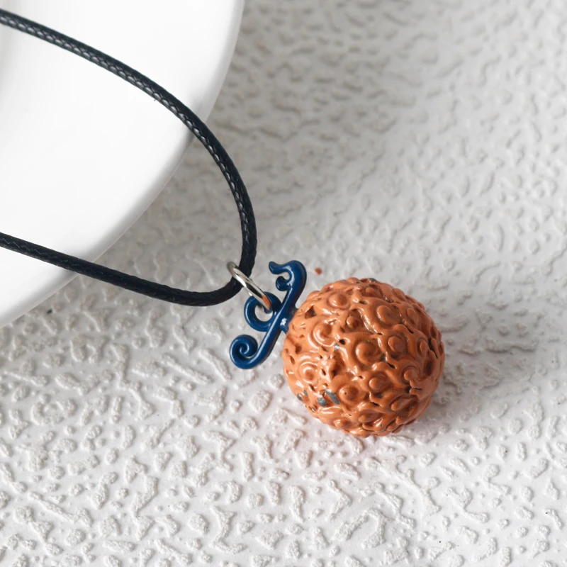 Anime Devil Fruit Cosplay Luffy Necklace Devil Nut Neck Chain Men Women Fashion Fantasy Jewelry Choker Gifts Accessories Gifts image 5