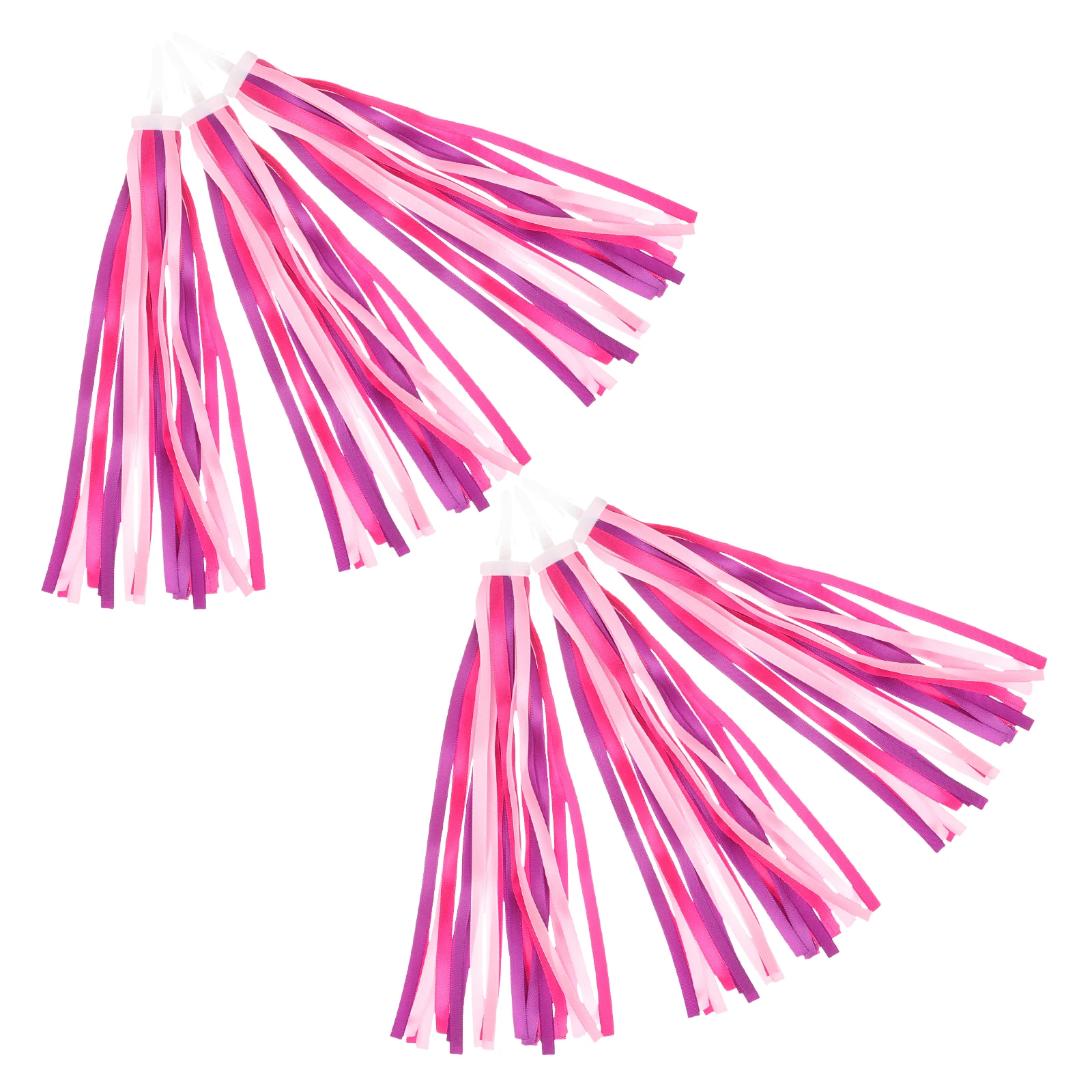 

24Pcs Tassel Streamers for Bike Handlebar Ribbons Cycling Accessories Bright Decorative Bicycle Streamers Set