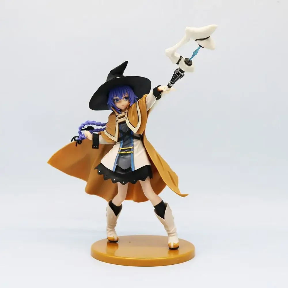 

Mushoku Tensei Anime Figures 18cm PVC Model Magic Staff Roxy Doll Action Figure Toys for Children Gift Decoration Room Figures