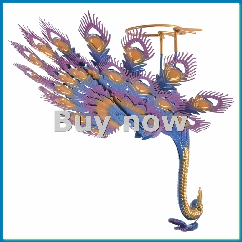 

Beautiful Yard Art Garden Statue - Realistic Metal Lawn Decoration Outdoor Sculpture Easy DIY Assembly-A51M