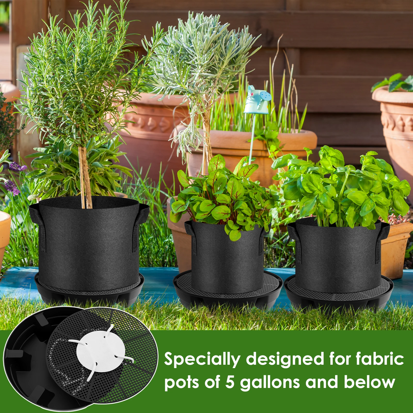 Thumbnail 2 - #10 Best Garden Pot Saucers & Trays to Buy In 2026