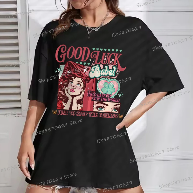 Loose Cotton Women T Shirt American Singer Chappell Roan T-Shirts 