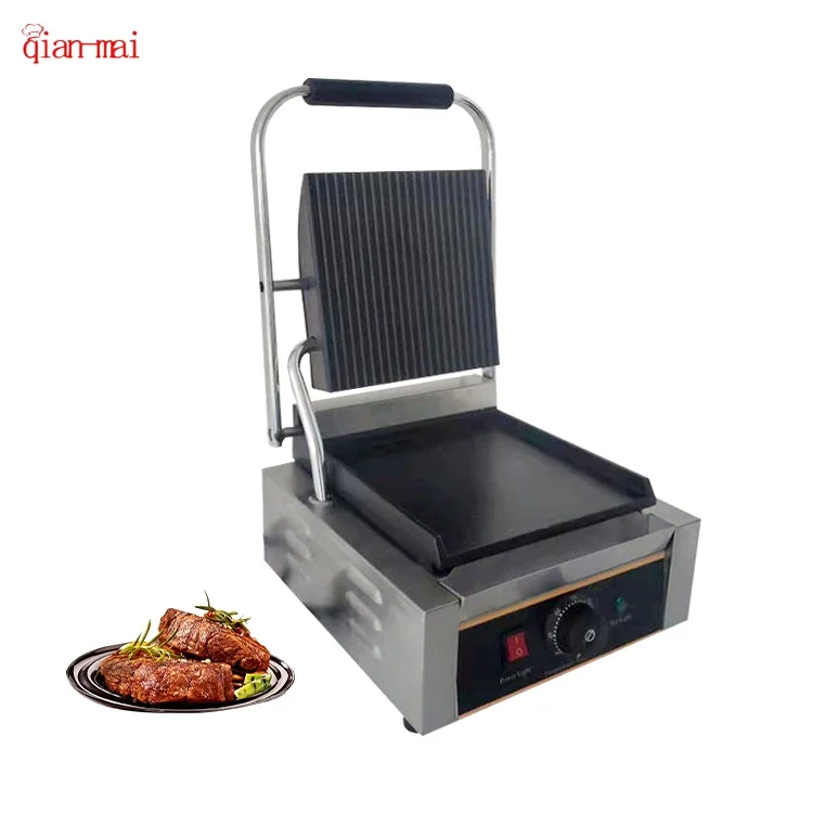 

Outdoor Commercial Electric Stainless Steel 304 BBQ Flat Top Plate Griddle