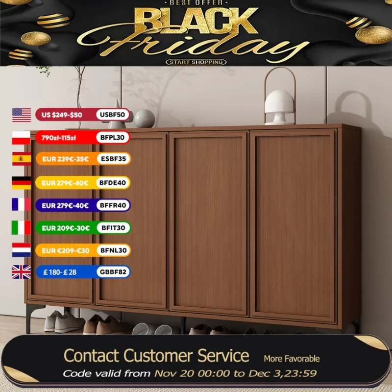 

Nordic Wooden Shoe Cabinet Modern Italian Style Living Room Shoe Rack Organizer Entryway Hallway Zapatera Organizador Furniture
