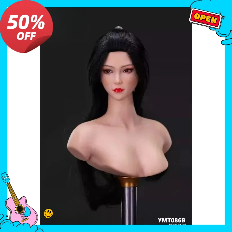 

[2025 Q4] YMTOYS YMT086 масштаб 1/6, фигурки героев для девочек-Азиатских фигурок, модель головы для 12 дюймов, женщина-солдат, тело из белой кожи