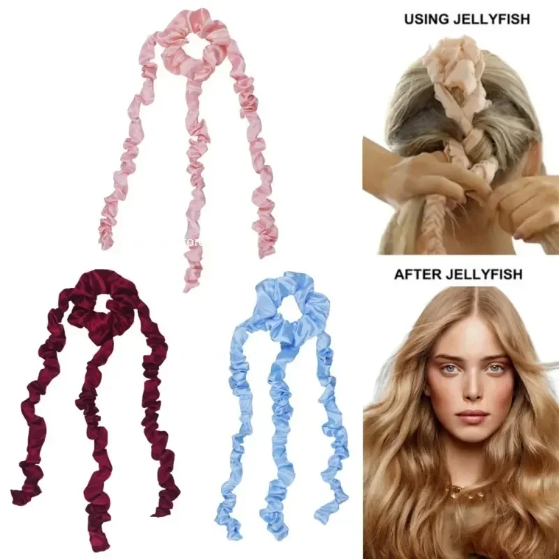 

Woman Heatless Curling Rod Heatless Hair Curls Headband Make Hair Soft Shiny Hair Curler Hairdressing Tools Accessories