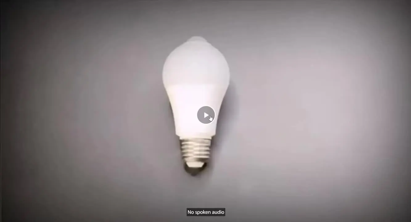 PIR Motion Sensor LED Bulb E27 12W 15W 18W AC85-265V Motion Sensor Night Light Stair Emergency Lamp For Home Kitchen Lighting