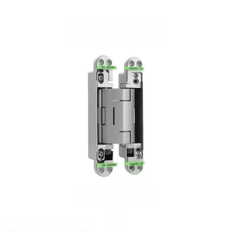 For Invisible Door Hydraulic Buffer 3D Hinge Hidden Hinge Thickened Silent Closed Hidden Hinge Positioning Hydraulic