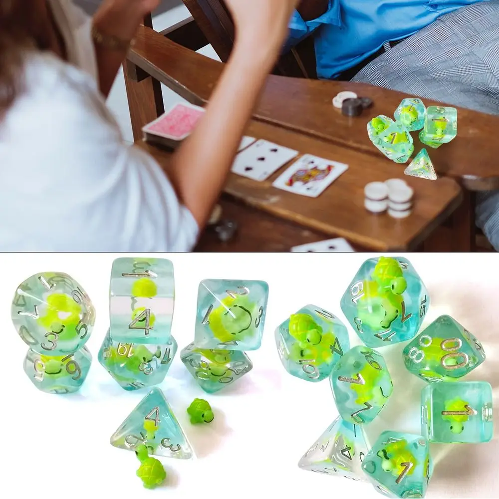 Party Supplies Multifaceted Board Game Filled With Tortoise Leisure Entertainment Toys Game Accessory Animal Dice Set