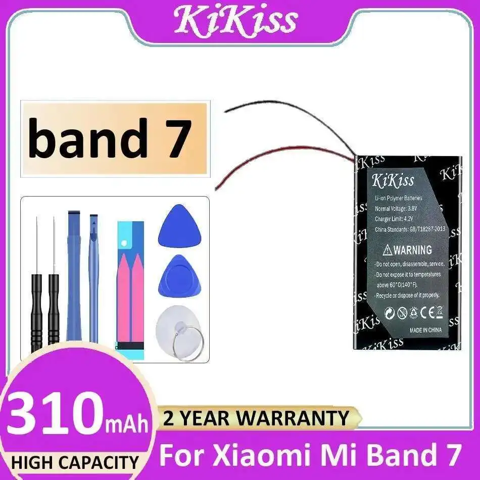 

Watch Battery 310Mah Reliable Replacement For Xiaomi MI Band 7 Band7 Safe