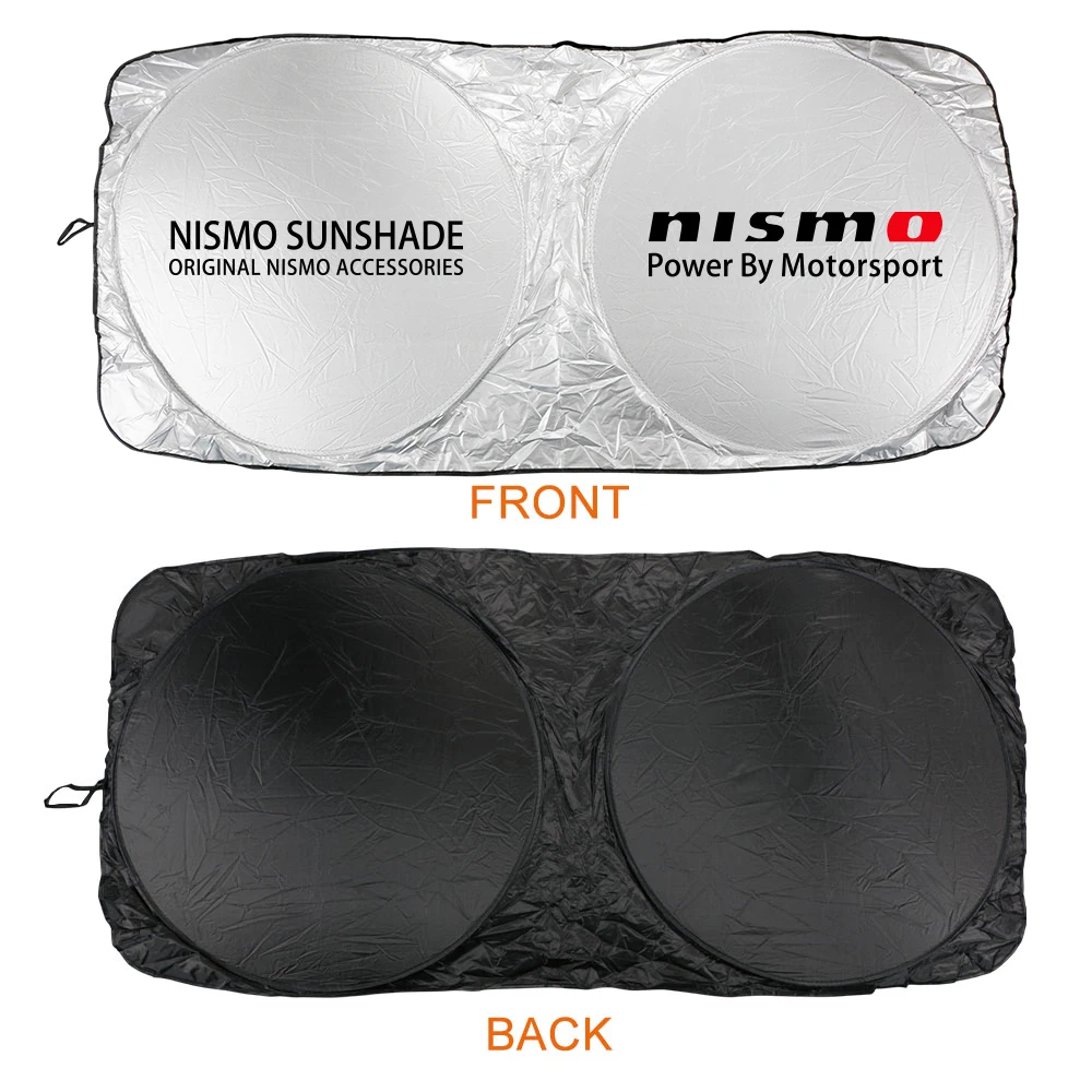 Car Sunshades Cover For Nissan Nismo Qashqai J11 Juke Micra X Trail Leaf Sentra Patrol Y61 Note Tiida Rogue KICKS Accessores