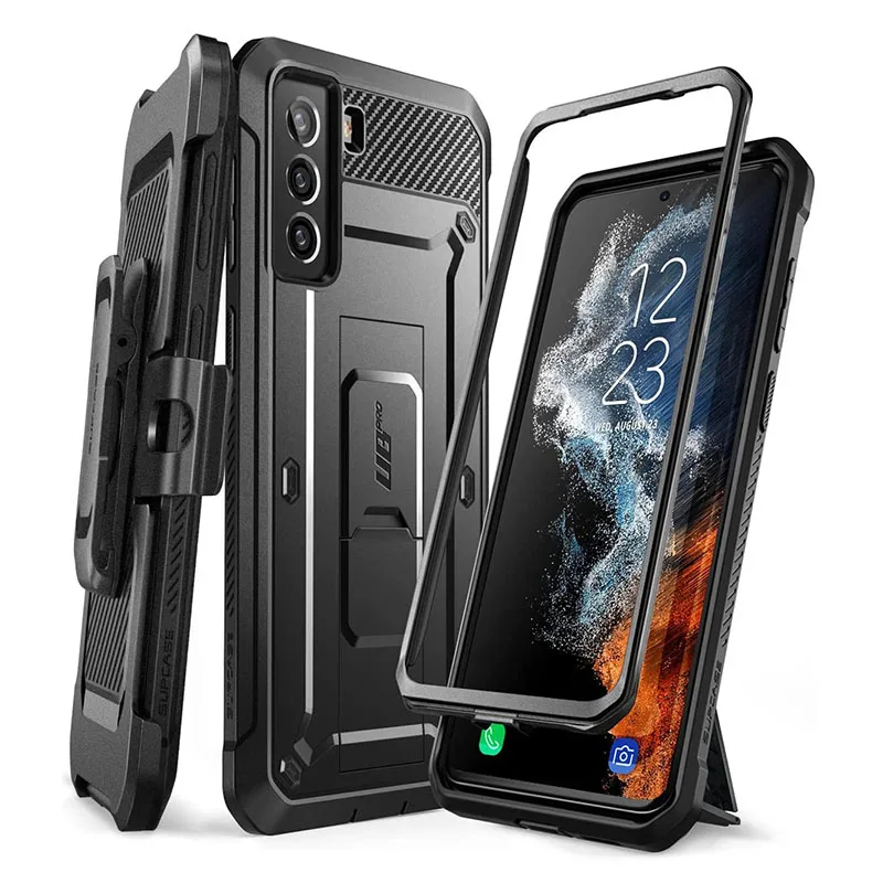 For Samsung Galaxy S22 Case (2022 Release) 6.1 inch SUPCASE UB Pro Full-Body Holster Cover WITHOUT Built-in Screen Protector