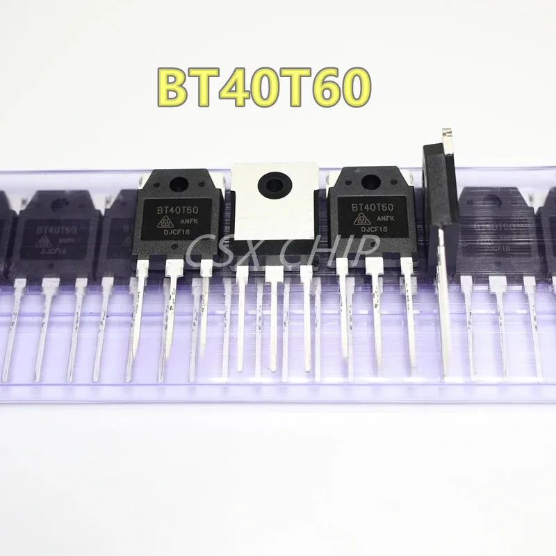 10pcs BT40T60 BT40T60ANF BT40T60ANFK CRG40T60AN3H G40T60AN3H TO-247 IGBT Pipe Welder Usually 40V 600V