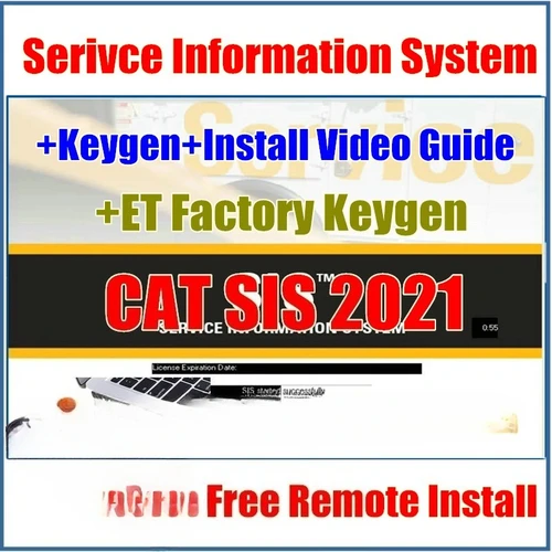 Imagen 2 del producto 2025A Cat ET 2025A Técnico electrónico + 2021 SIS para sistema de información de servicio Red Cat Reparación EPC Llave libre Softwa
