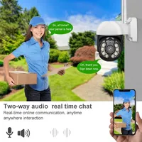 Smart Home Tuya Affordable 360 Degree Wifi Ptz 8ch Dvr Nvr Kit Cctv Surveillance System Outdoor Wireless Security Camera System