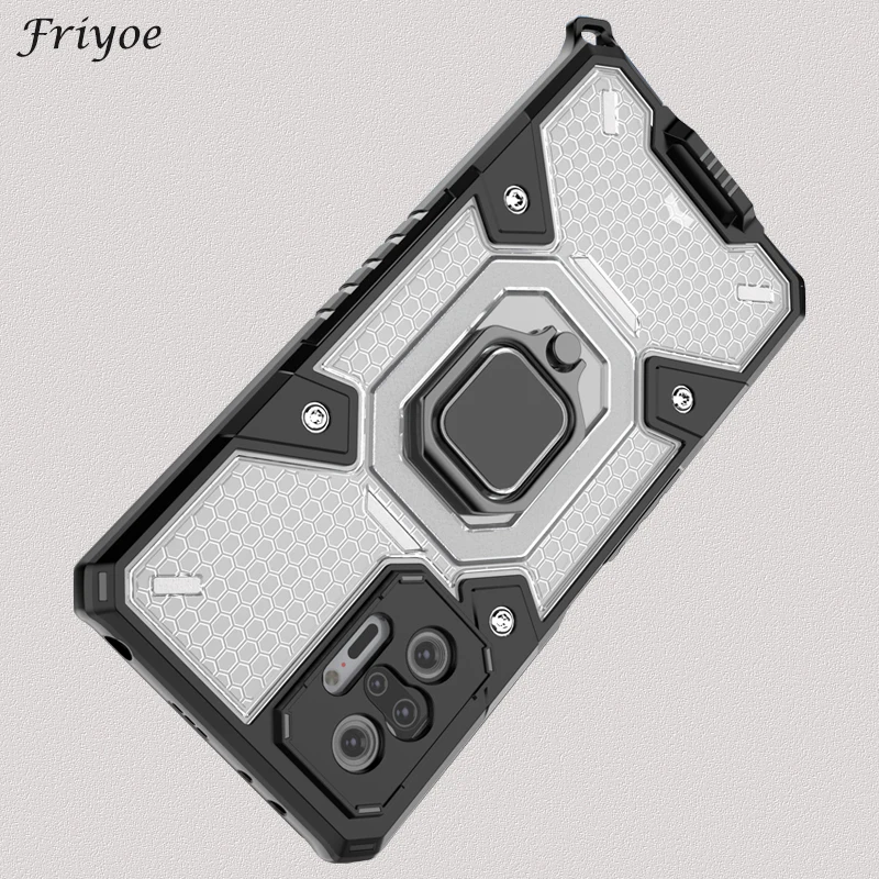 

Rugged Back Cover For Redmi 9 9T Power 4G 9A 9C Note 9 9S 10 Pro Max 5G Shockproof Case For POCO X3 NFC M3 Pro Coque